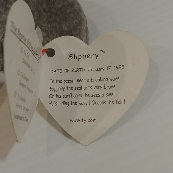 1999 Ty Slippery the Seal - Picture 2 of 4